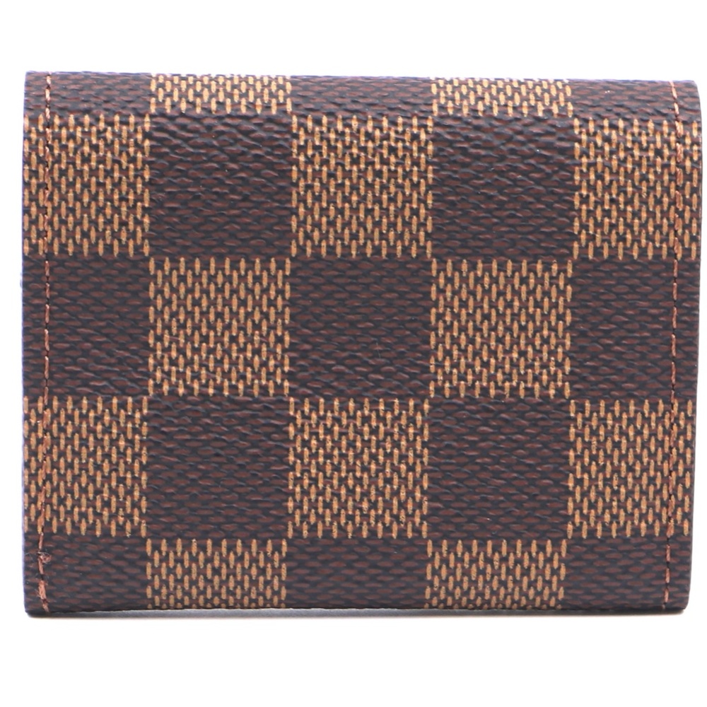 Damier Ebene Rare Trifold Cuff Link Holder Wallet - Picture 2 of 10